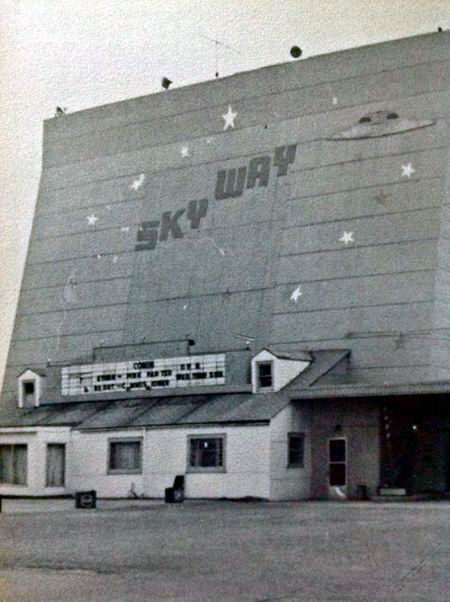 Skyway Drive-In Theatre - From Owosso Histiorical Commission (newer photo)